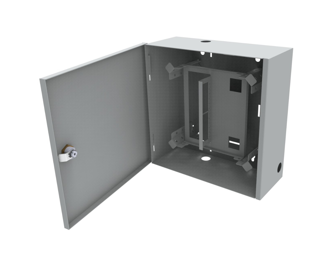 Cable storage frames and boxes - easy access cable storage boxes: SZKLD-PK-250/250/100-S-R7035